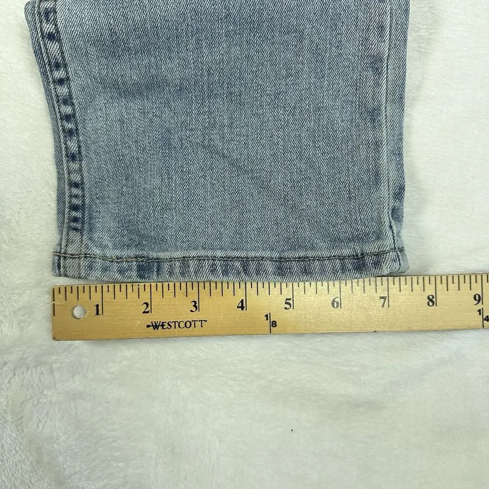 Hollister Epic Flex Boot Jeans Mens 36x30 Light Blue Bootcut Stretch‎ Denim